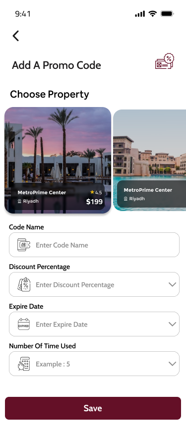 Create Promocode